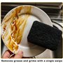 JINJUMEI 4 Pièces Eponge Vaisselle Éponges de Nettoyage Éponges Magiques Éponge Lavable Décontamination Eponges Lavables Reutili