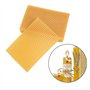 JDCMEI 20 Pièces Bougie en Cire D'abeille, 13 * 9 cm Plaques de Cire D'abeille pour Bougies, Feuilles de Cire D'abeille pour l'a