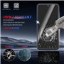 KULAIKE 2 Pièces Anti-Espion Protection Écran Verre Trempé pour Samsung galaxy S23 Plus avec 2 Pièces Protecteur d'objectif de C