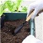 outils de jardin en acier au manganèse durable avec poignée en
