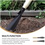 WY8 Truelle de jardin 2 pièces – Petites pelles à main robustes, outils de jardin en acier au manganèse durable avec poignée en 