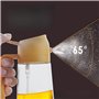 Euljcysiyu Vaporisateur en verre à double usage, grande capacité anti-fuite, huile domestique, cuisine avec couvercle et poignée