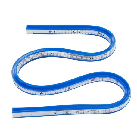 Pacific Arc Règle flexible courbée graduée de 40