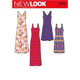 New Look NL6210 Patron de Couture Robe Estivale 22 x 15 cm