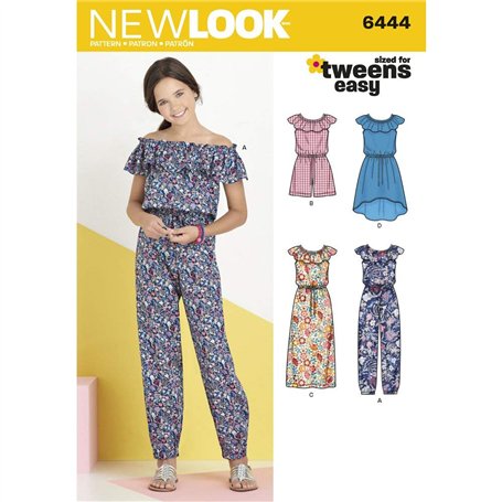 New Look Fille Robe et Combinaison en Deux Longueurs