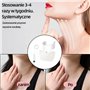 Masque de cou LED 660 nm lumière rouge, 850 nm infrarouge & 4 couleurs LED anti-rides FDA pour peau anti-âge et radieuse