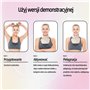 Masque de cou LED 660 nm lumière rouge, 850 nm infrarouge & 4 couleurs LED anti-rides FDA pour peau anti-âge et radieuse