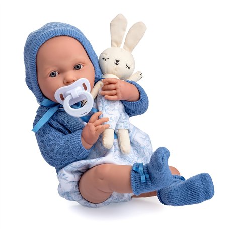 JC TOYS La Newborn Nouveau-né en Vinyle Doux