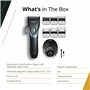 Wahl Professional Kuno Tondeuse sans fil haute performance avec lame diamantée, lithium-ion