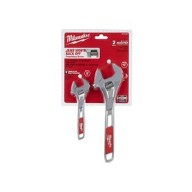 Pack de 2 clés à molette MILWAUKEE 150 et 250 mm - 48227400