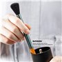 NGUMMS Nettoyant pour Moulin à Brosse à café,Brosse pour Moulin à café - Brosse à Expresso nettoyante pour broyeur à Poils Soupl