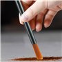 NGUMMS Nettoyant pour Moulin à Brosse à café,Brosse pour Moulin à café - Brosse à Expresso nettoyante pour broyeur à Poils Soupl