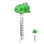 Jauge de température flottante – Thermomètre à eau en forme de grenouille mignonne, capteur de température flottant précis | The