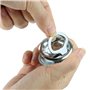 Trappe Affleurant en Alliage de Zinc,RoadLoo Porte Affleurante Tirer la Trappe Slam Loquet Bateau Hatch Latch Pull Marine pour Y