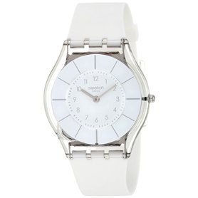 Swatch - SFK360 - Montre Femme - Quartz - Analogique - Bracelet Silicone Blanc