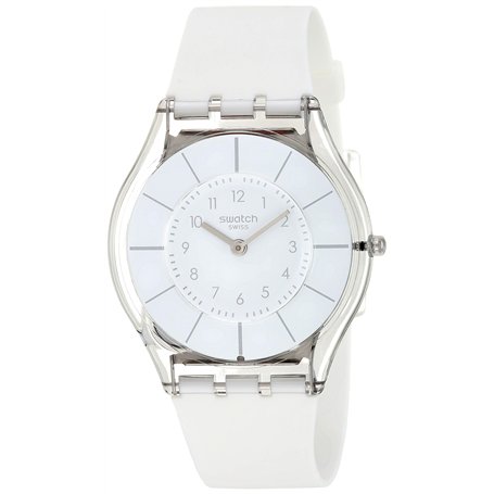 Swatch - SFK360 - Montre Femme - Quartz - Analogique - Bracelet Silicone Blanc