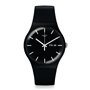 Swatch Montre à quartz mono noire pour homme BIO-SOURCED
