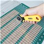 Règle de quilting à carreaux carrés