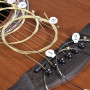 Cordes de guitare acoustique, 6 cordes pour guitare classique, cordes de guitare acoustique, remplacement de pièces de guitare, 
