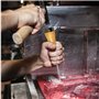 Raxove Pics À Glace pour Briser La Glace – Pic À Glace À Manche en Bois À Fourchette Unique – Casse sans Effort Les Gros Glaçons