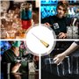 Raxove Pics À Glace pour Briser La Glace – Pic À Glace À Manche en Bois À Fourchette Unique – Casse sans Effort Les Gros Glaçons