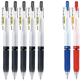 sarasa Mark on Lot de 7 stylos à bille à encre gel de 0