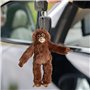 Singe en peluche - Porte-clés singe en peluche | Pendentif animal en peluche unique | Jouet animal en peluche douce | Ornement s