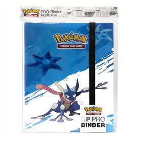 Ultra PRO - Greninja 9 poches Pro - Classeur pour Pokémon - Organiseur de cartes de jeu à collectionner - Rangement d'accessoire