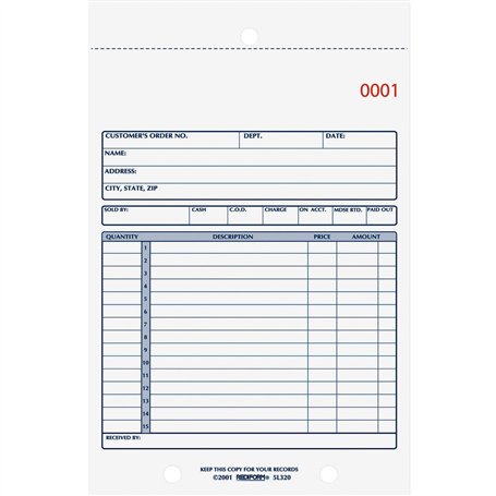 Rediform Sales Commande livre