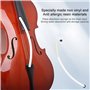 puzzlegame Humidificateur Cello Dampit | Outil d'humidité portatif durable pour trou en F - Humidificateur d'entretien pour viol