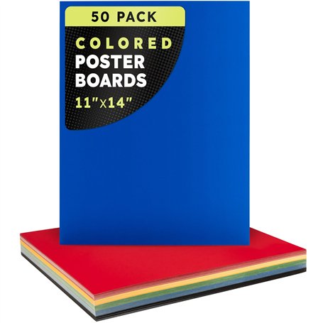 Hygloss Tableau d'affichage de couleur moyenne 27
