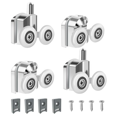 Hevysuo 4 Roulettes de Porte de Douche