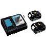 Tronconneuse sans fil MAKITA 18V DUC122RTE avec 2 x 5,0 Ah batterie et chargeur