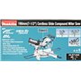 Scie radiale Makita 36 V => 2 x 18 - DLS714NZ