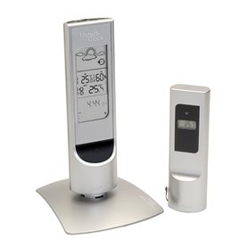 Lexibook SM1810SV Station Meteo Clock Evolution 1 capteur Argent