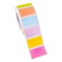 Étiquettes De Codage Couleur – 500 Étiquettes Autocollantes Rectangulaires Colorées | Étiquettes Adhésives De Couleurs Unies Pou