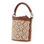 GUESS Rianee Drawstring Bucket Cognac