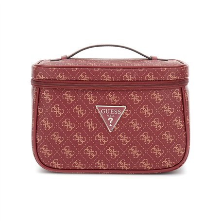 GUESS Jesco Travel Toiletry Train Case Claret