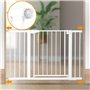 YMWALK 4 pièces Barrières de pression pour bébé Tiges filetées M10 (10 mm) Barrières de passage Accessoire Kit de boulons à vis 