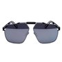 Lunettes de soleil Homme PHILIPP PLEIN SPP049M SHINY PALLADIUM SEMI MATTE BLACK