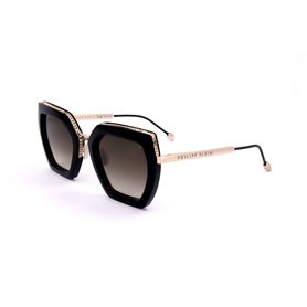 Lunettes de soleil Femme PHILIPP PLEIN SPP097S SHINY DARK BLACK