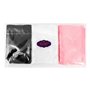 Frcolor Spa Headband Make Up Head Terry Tissu Headband Stretch Yoga Sport Towel Headband, 3 Pieces (White Black Pink)