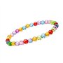 Assortiment de 1020 perles rondes à facettes en cristal - Diamètre 6 mm - Perles de verre colorées - Pour artisanat, bracelets, 