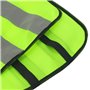 AIEOE Lot de 15 Pièces Gilet de Sécurité Enfant Fille Garçon Veste Haute Visibilité Sans Manches Élève Adolescent Gilet Réfléchi
