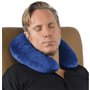 JAHEMU Oreillers de Voyage Gonflable Coussin de Voyage Pliable Cervical Oreiller Cou Support Travel Pillow Inflatable Neck Cushi