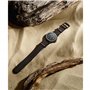 Timex Weekender unisexe 40 mm, Noir/argenté/noir, Moderne