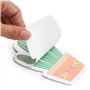 Paper Junkie Lot de 6 blocs de notes adhésives en forme de cactus pour fournitures de bureau, mémos adhésifs pour plantes, cadea
