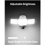 eufy Security Floodlight Cam 2 Pro, Camera Surveillance WiFi Extérieur, Couverture Panoramique et Inclinaison à 360 Degrés, 2K, 