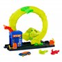 Hot Wheels Station-Service Serpent Coffret avec véhicule en métal moulé à l’échelle 1/64