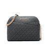 Sac à Bandoulière Michael Kors Jet Set Travel Noir 22 x 18 x 10 cm